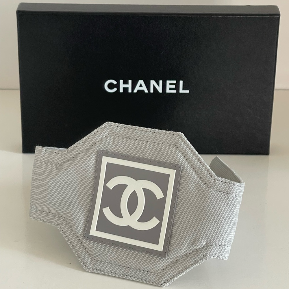 Chanel CC Logo Nylon Armband